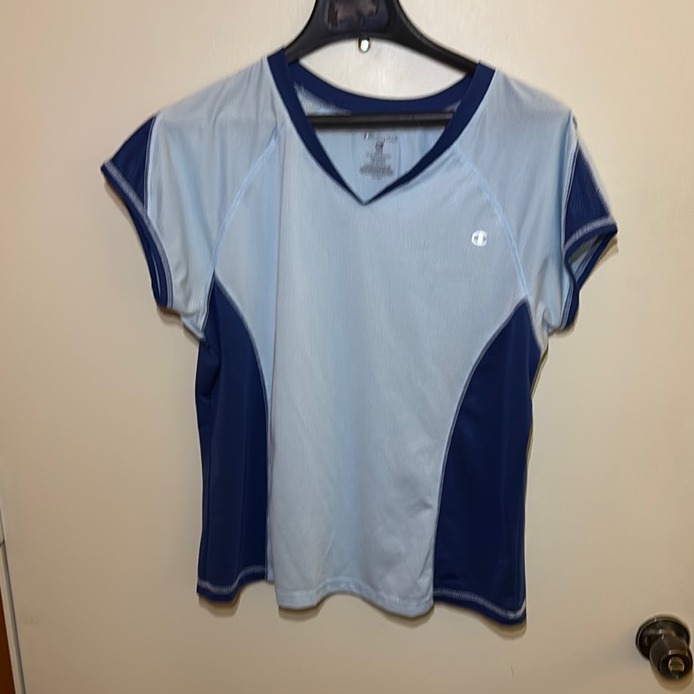Champion Blue Fitted Jersey T-Shirt